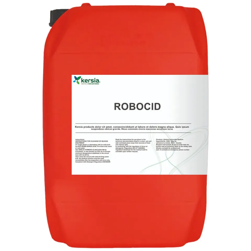 Beikircher Grunland Robocid detergente acido 25kg mungitura