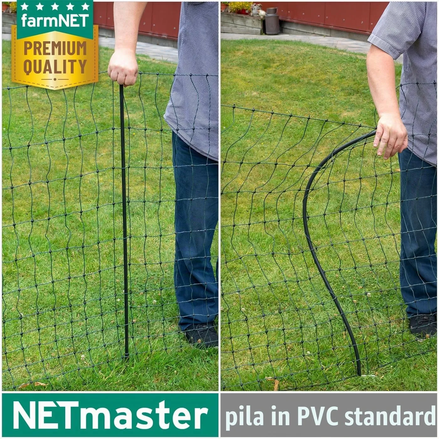 VOSS.farming farmNET rete polli 25m 112cm non elettrificabile
