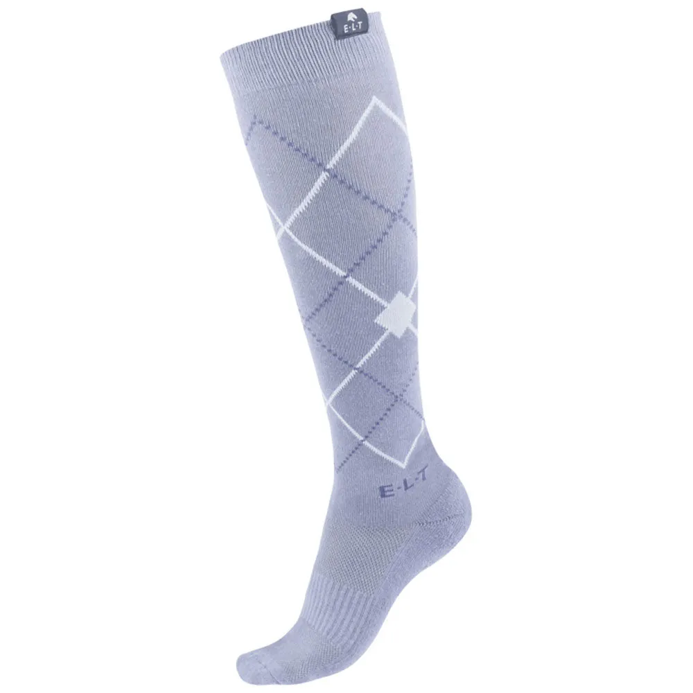 Argyle Classic calzini equitazione nero cotone M