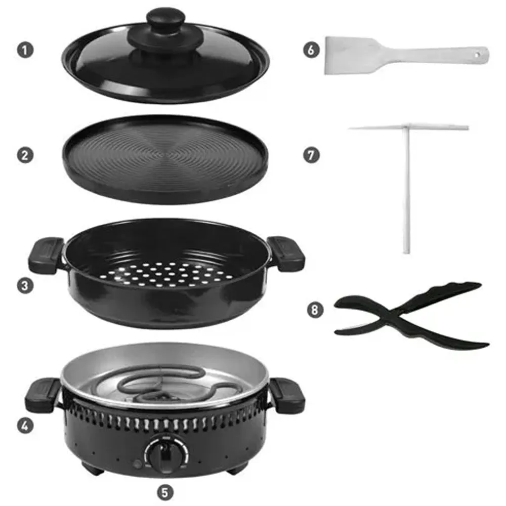 Beikircher Grünland Frutty Multigrill Cuocicastagne 230V 500g