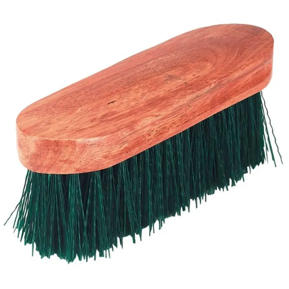 Striglia cavalli Beikircher legno setole dure 16 cm