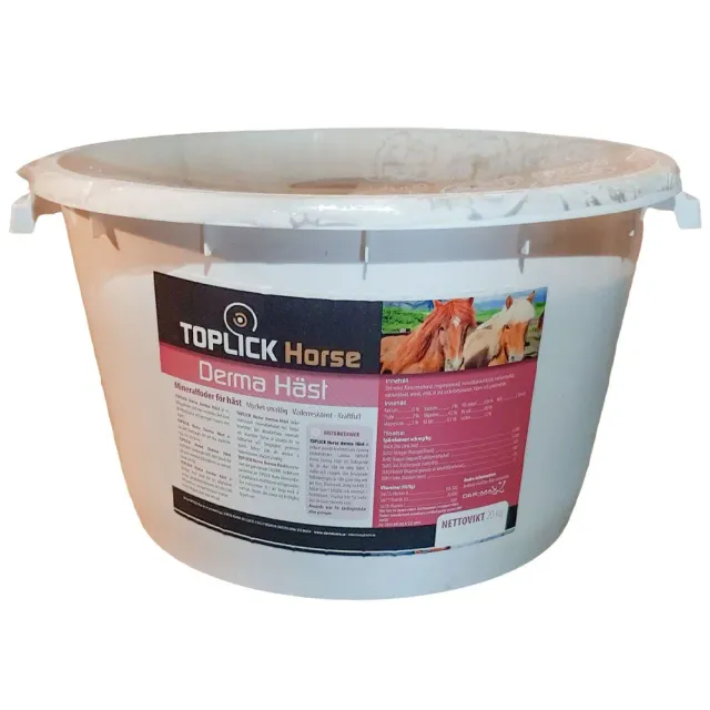 Beikircher Grünland Toplick Horse Derma blocco cavalli 20 kg pelle