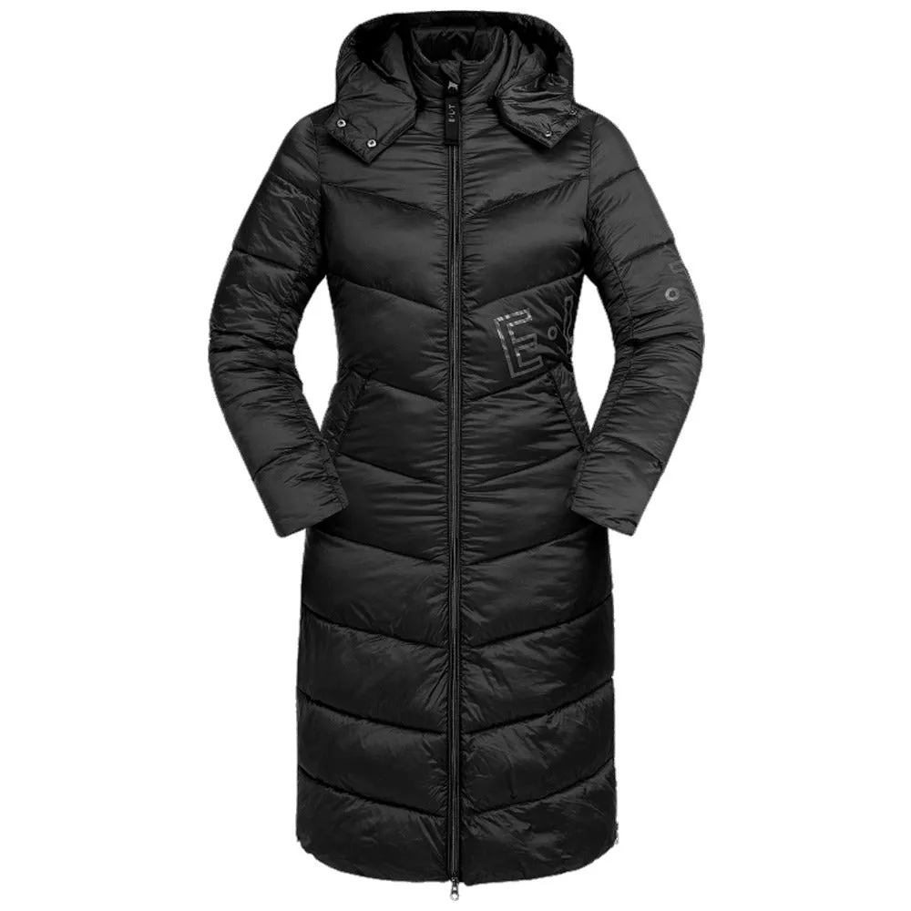 Beikircher Grünland Oslo Cappotto Equitazione Donna Lungo Nero