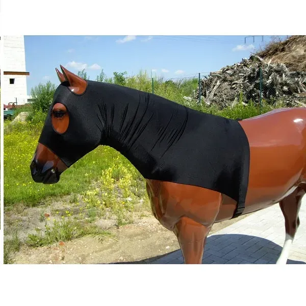 Beikircher Grünland Stretch Hood Copricollo cavallo nero taglia S
