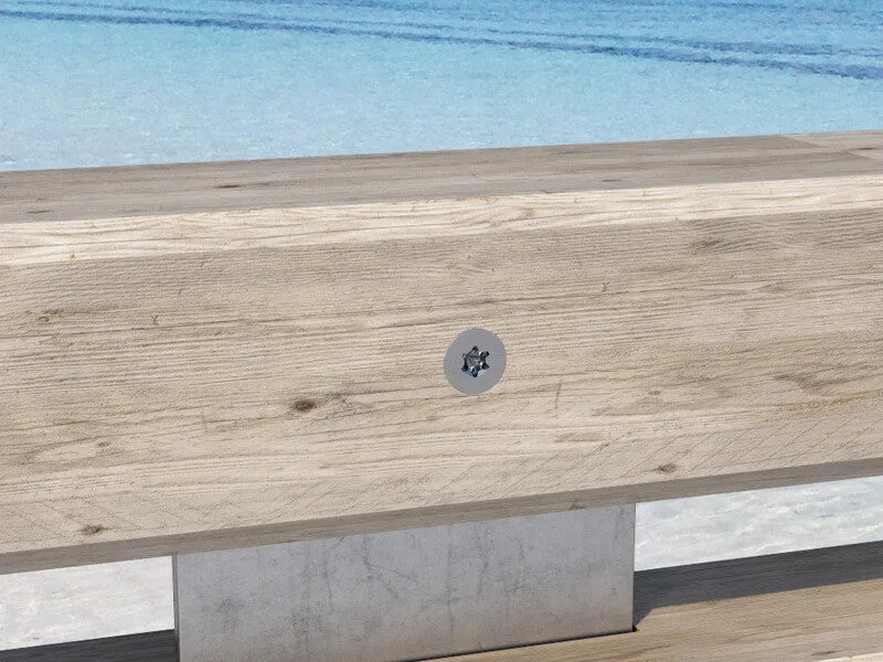 Beikircher Grünland SBS viti legno-metallo 4,8x45 200 pz zincate