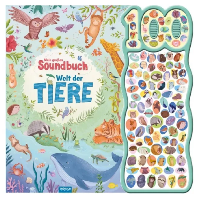 Beikircher World of Animals libro sonoro animali interattivo