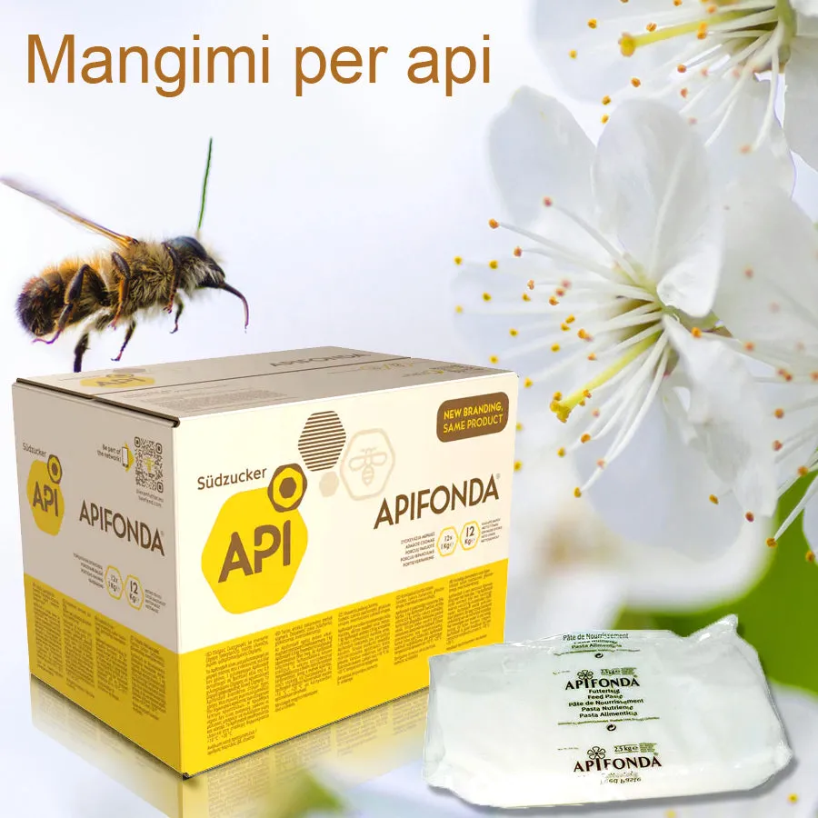 Apifonda BF pasta zucchero mangime api 12,5 kg pronto uso