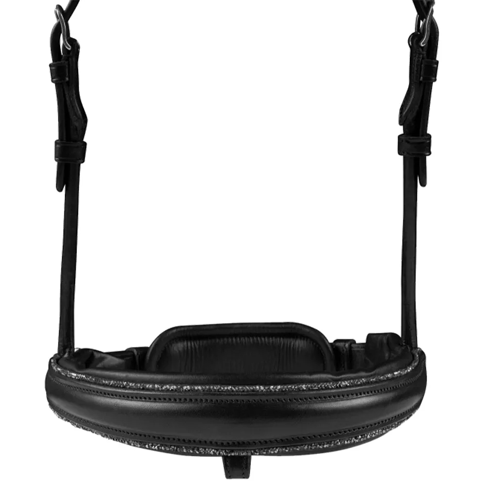 Waldhausen S-Line Glamour Testiera Cavallo Nero Full Pelle