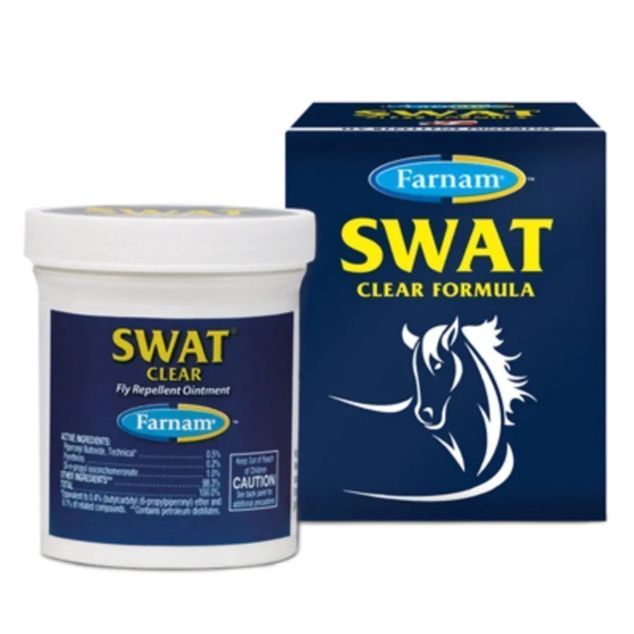 Swat pomata repellente mosche cavallo 200g Original Clear
