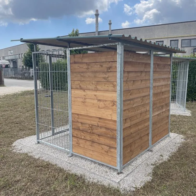 Il Verde Mondo Labrador Box Cani 205x200 con copertura riparo legno