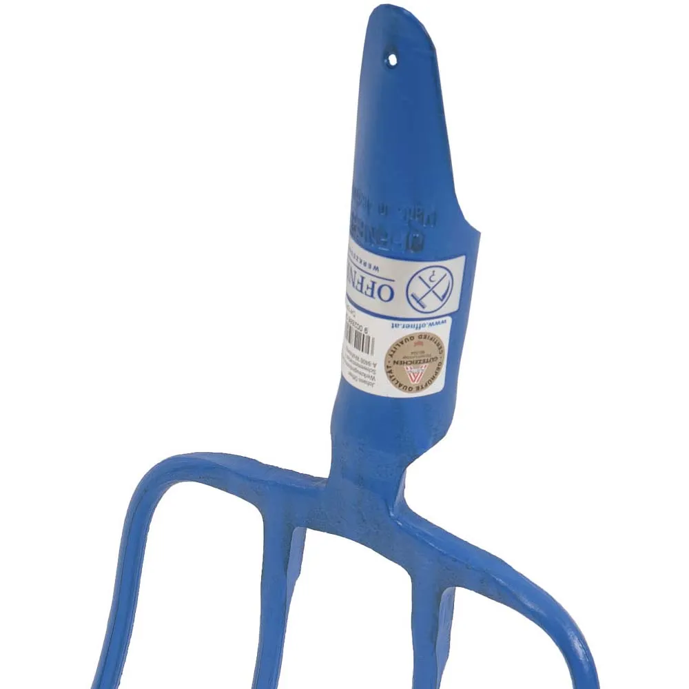 Beikircher Grünland Forca Letame Testa 4 denti forgiata 27x21cm