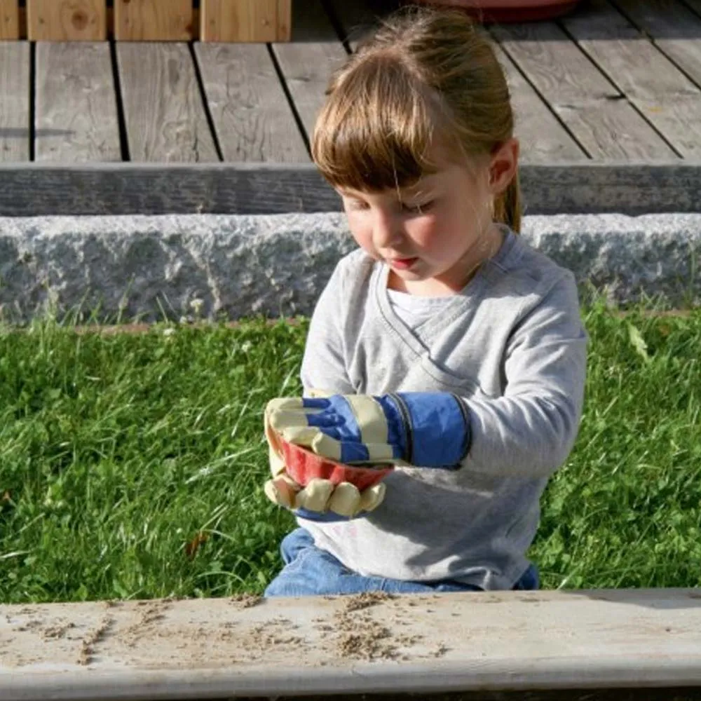 Keron Garden guanto bambini giardino pelle sintetica
