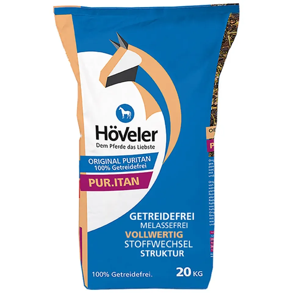Höveler Pur.itan muesli cavalli 20kg senza cereali