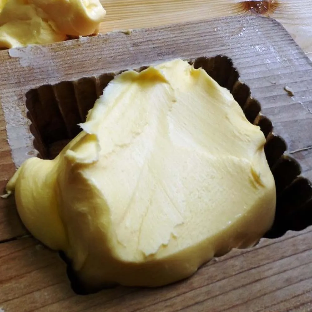 Stampo Burro Legno Tradizionale Fiore 500 g