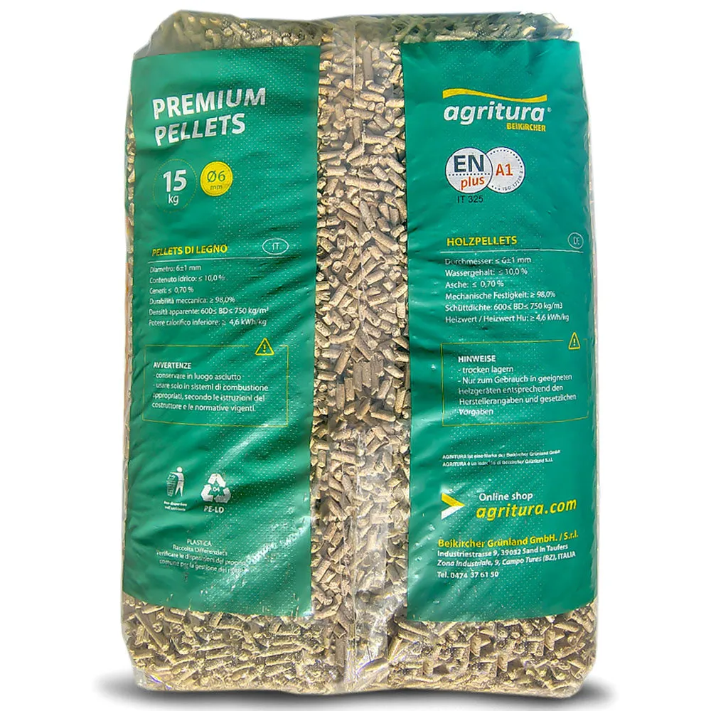 Agritura Premium Pellet Legno Abete Bancale 70 Sacchi 15kg