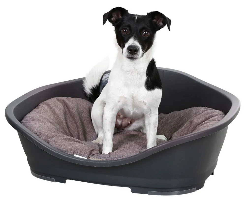 Sleepers cuccia plastica cane interno 118cm grigia igienica