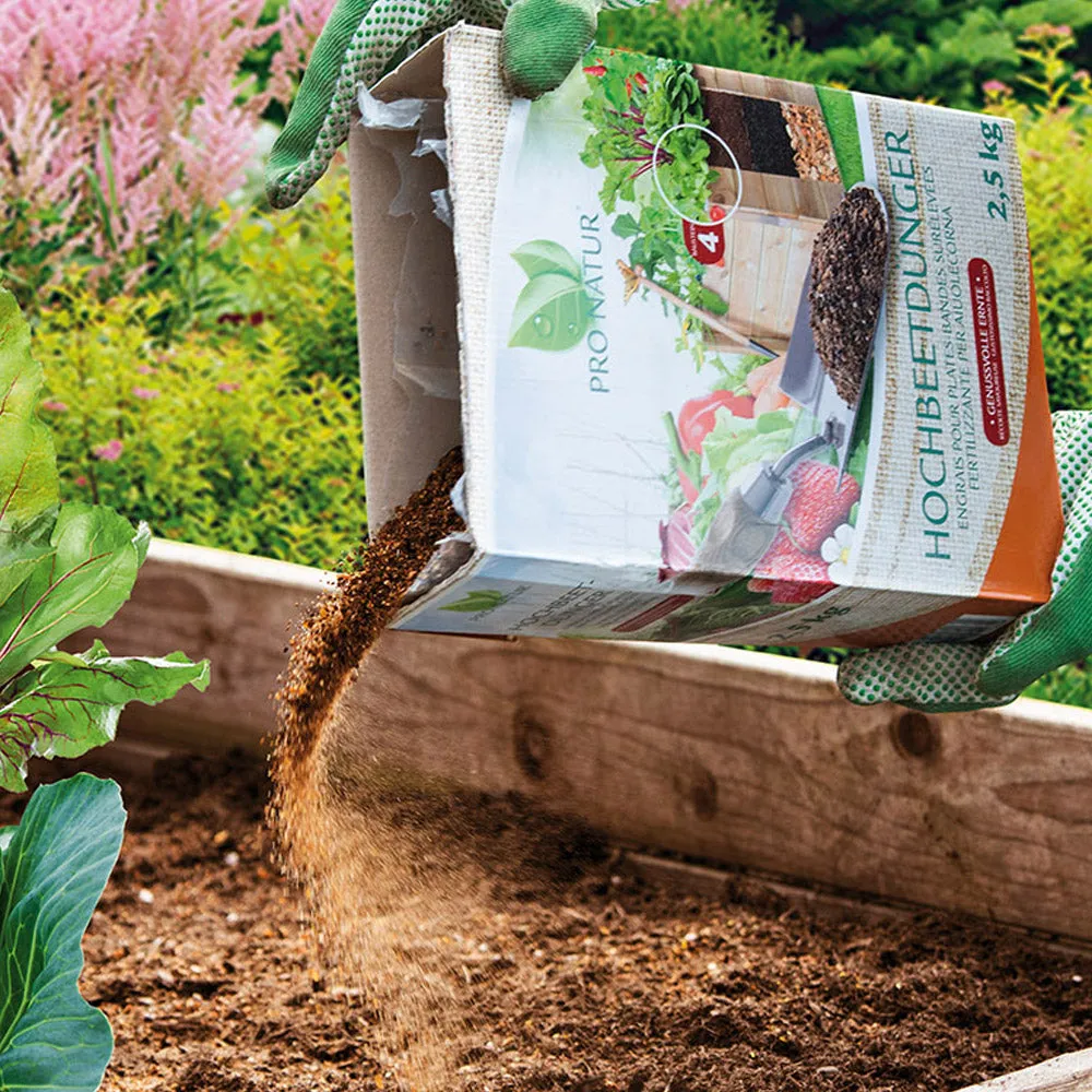 Pro Natur concime cassone rialzato 2,5 kg NPK bio