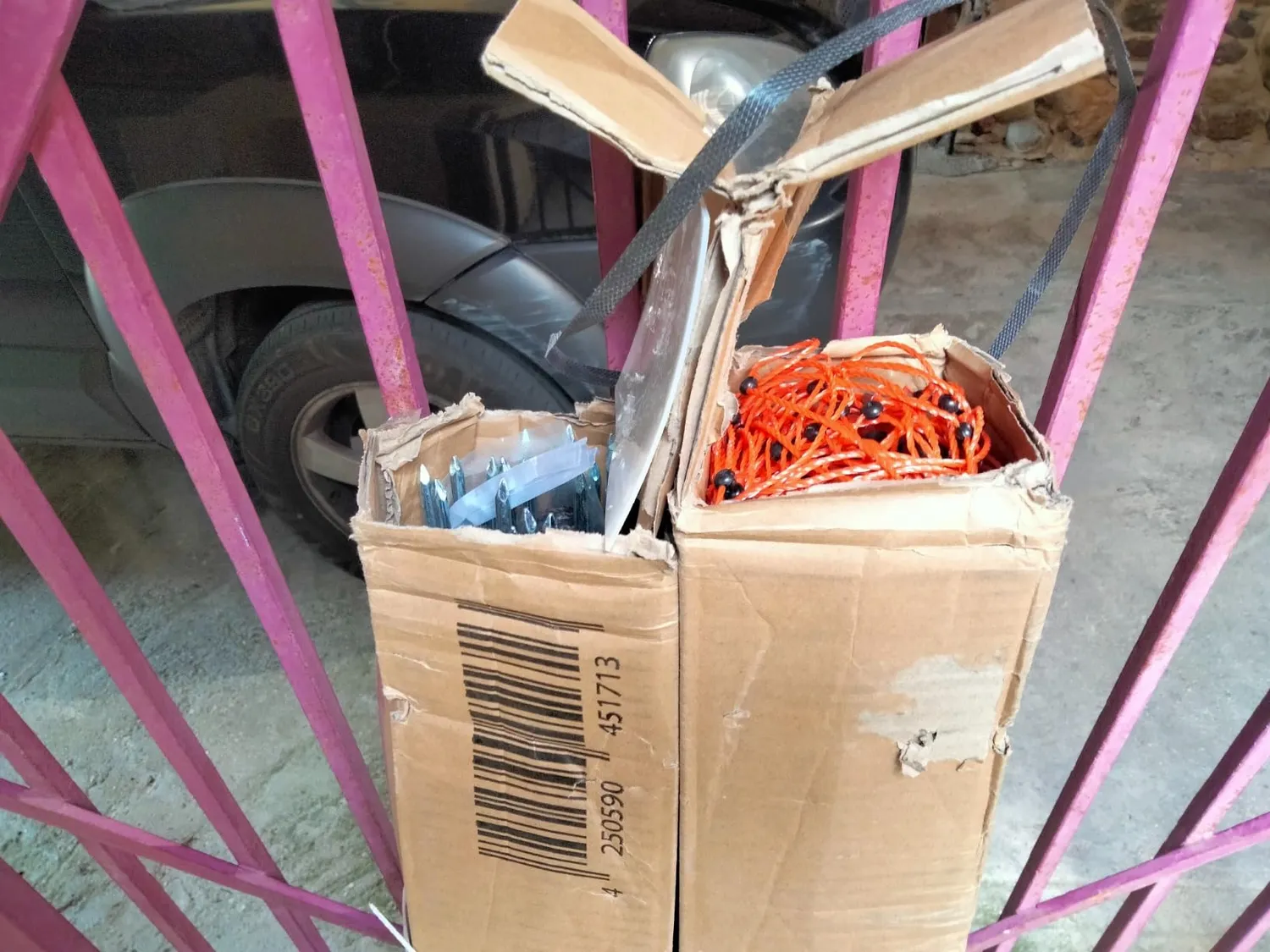 VOSS.farming Basic rete elettrica pecore 50m 90cm arancione