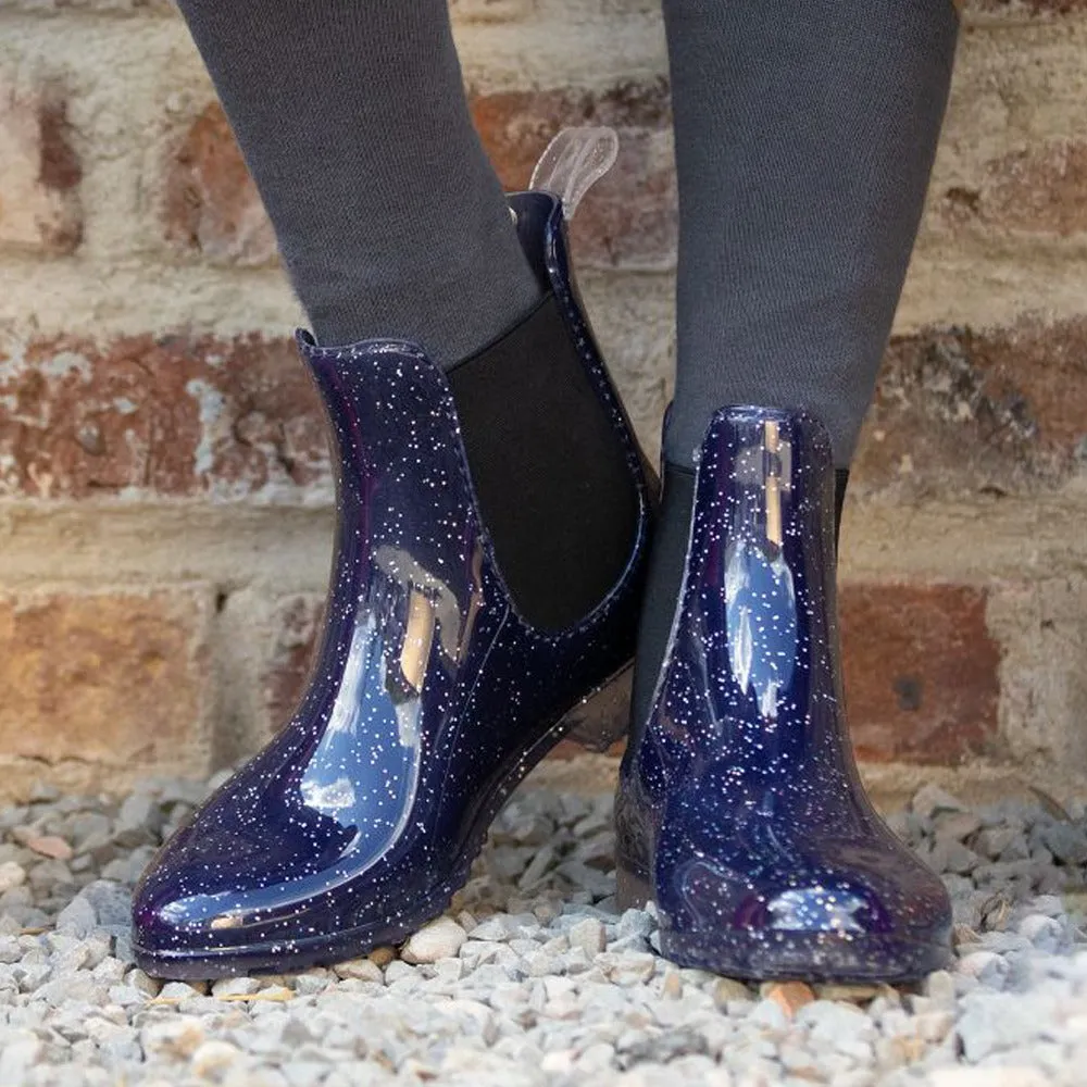 Beikircher Grünland Jodhpur Sparkle stivaletti equitazione blu notte