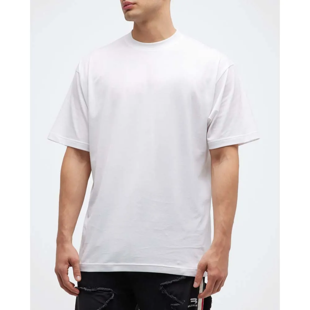 Ceceba OA Basic maglietta girocollo cotone bianco 2 pezzi