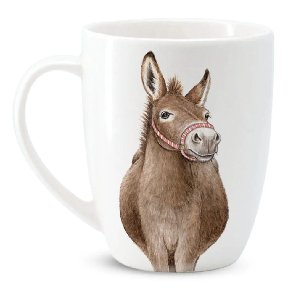 Maluu tazza caffè fantasia mucca ceramica da regalo