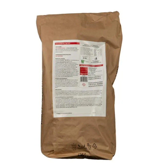 Il Verde Mondo farina basalto Tipo X Lit fondo pollaio 5 kg