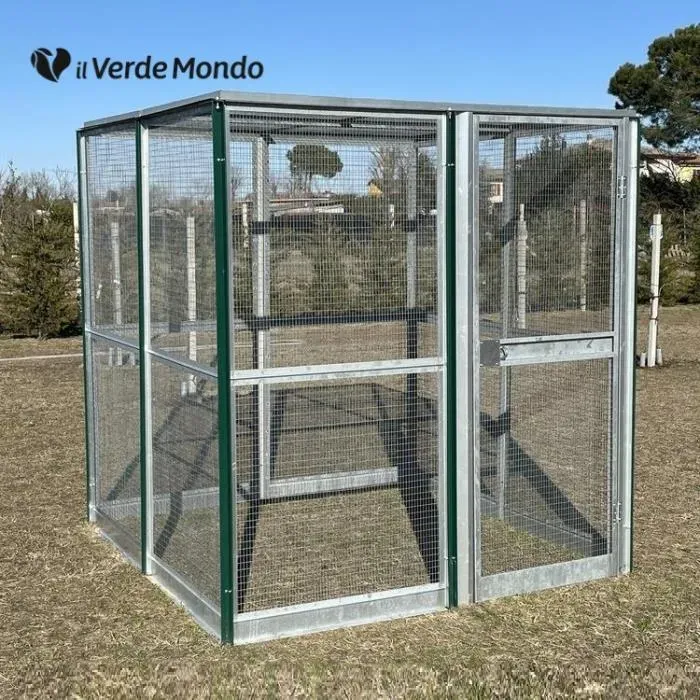 Il Verde Mondo Ararauna Recinto Scoperto 2x2 Maglia 30x30