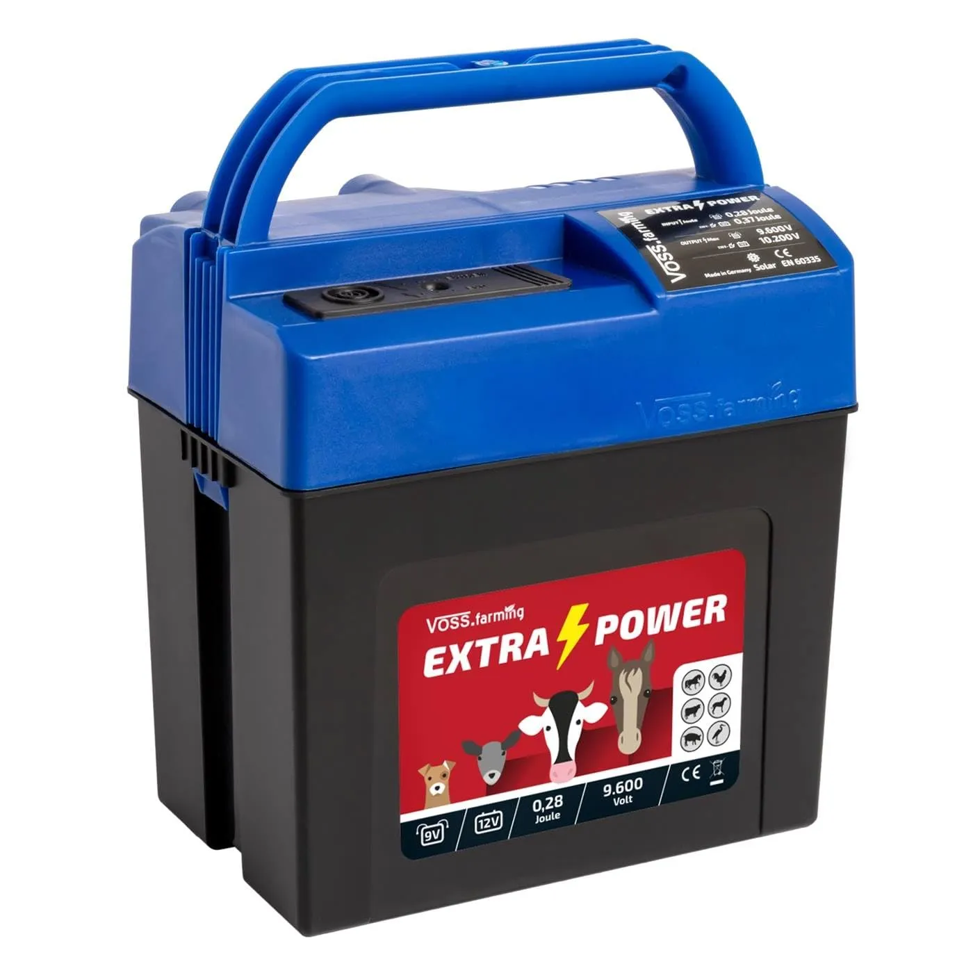 VOSS.farming Extra Power set elettrificatore mobile 9V