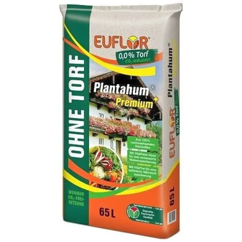 Euflor Plantahum Premium terriccio universale 20 lt senza torba
