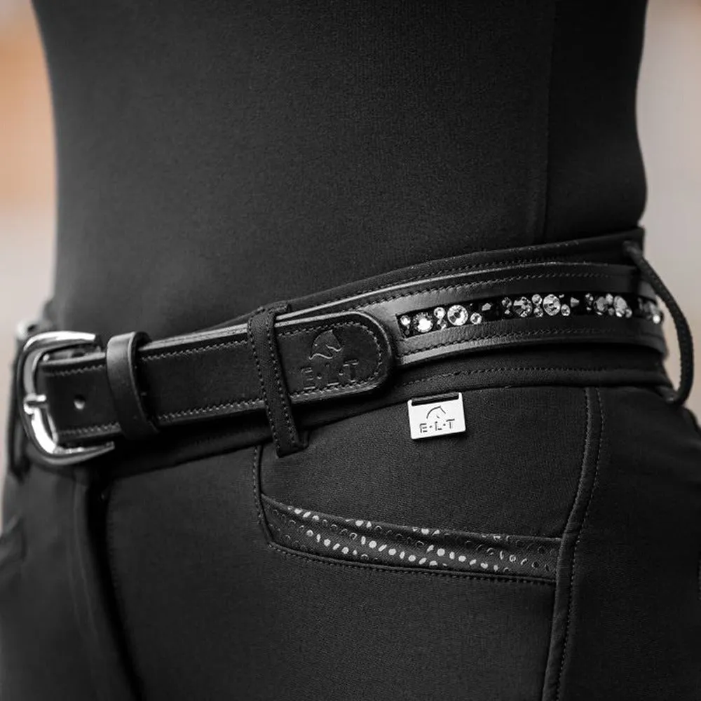 Beikircher Grünland Oktavia pantaloni equitazione nero D42 silicone