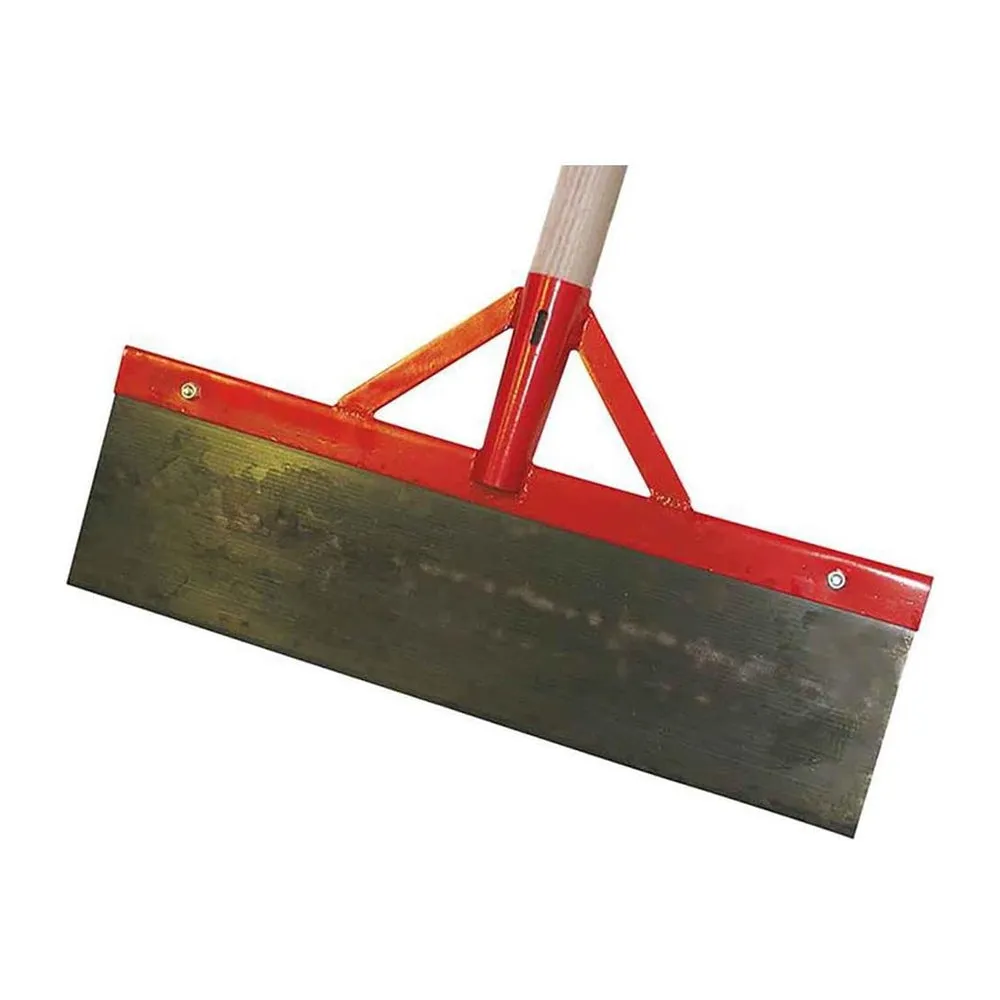 Raschietto stalla acciaio molla lama 30 cm ricambio