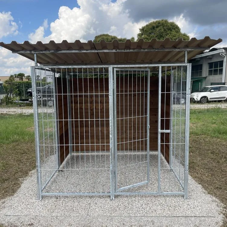 Il Verde Mondo Labrador Box Cani 205x200 con copertura riparo legno