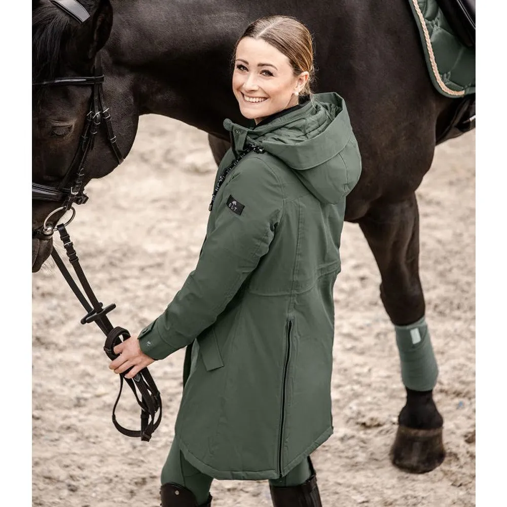 Beikircher Grünland Ontario Winter Riding Parka donna blu impermeabile