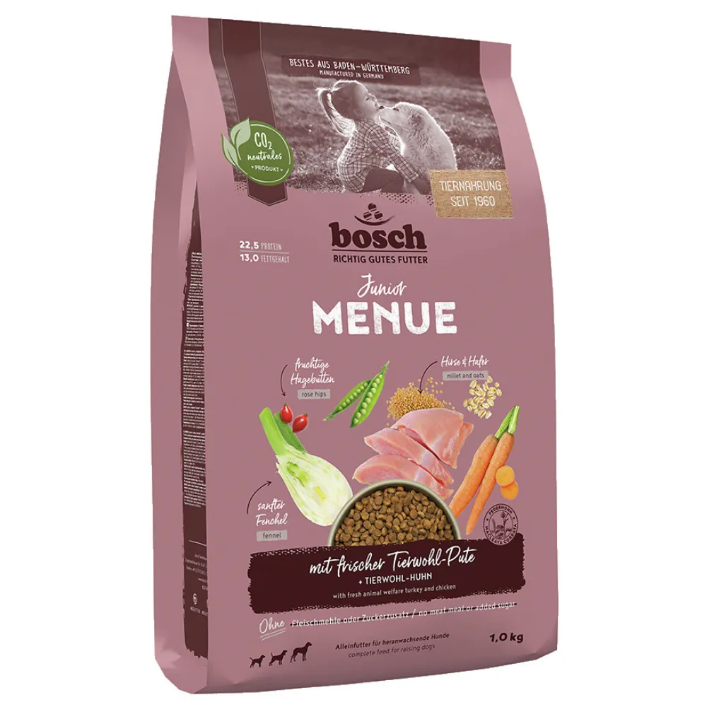Bosch HPC Junior Menu crocchette cuccioli tacchino 1 kg