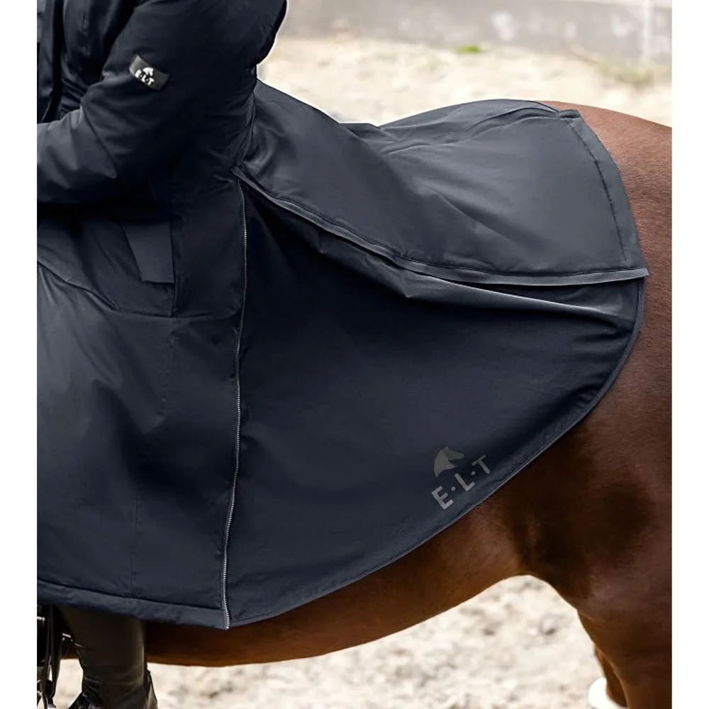 Opal giacca equitazione invernale donna nera M impermeabile