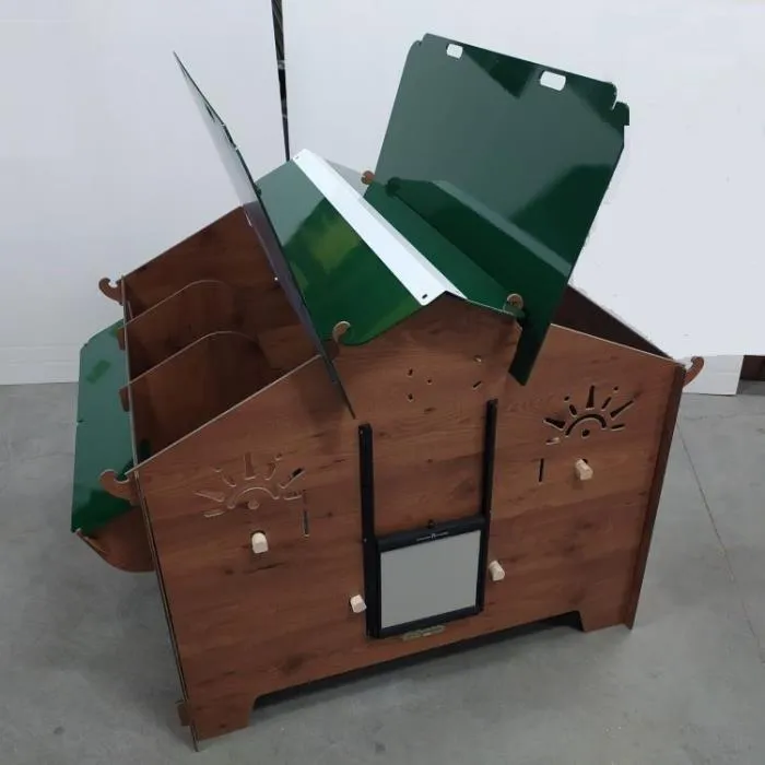Il Verde Mondo Moroseta Plus pollaio laminato 8-12 galline