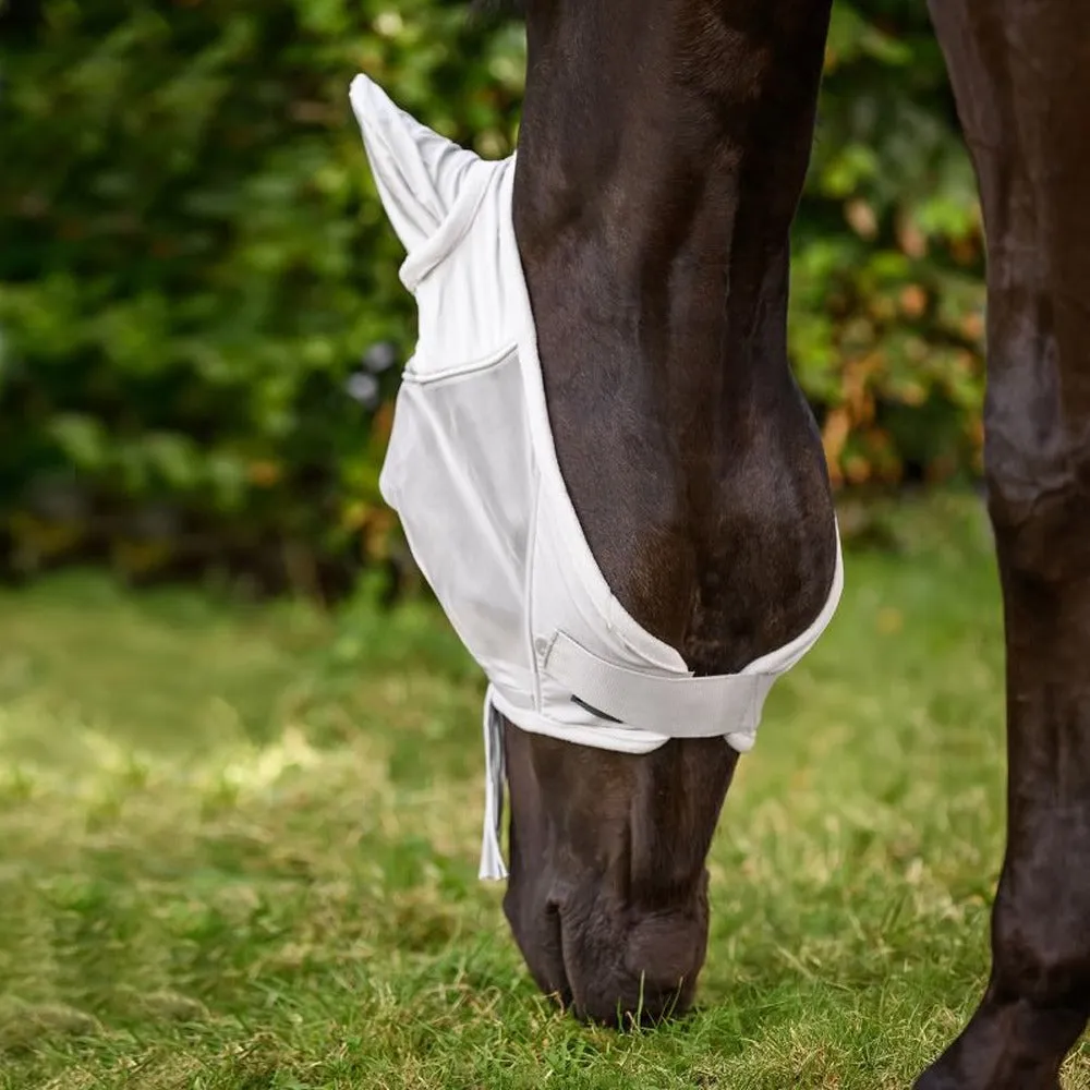 Beikircher Grünland Premium maschera antimosche cavallo nera Cob