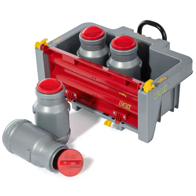 Rolly Silver Box cassa con 4 bidoni latte giocattolo 3-10 anni