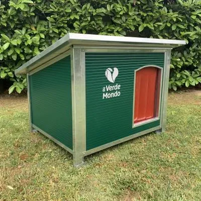 Il Verde Mondo Husky cuccia cane coibentata media verde