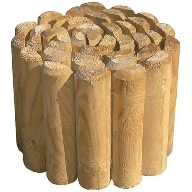 Beikircher Grünland bordura a rullo legno 20x250 cm impregnato