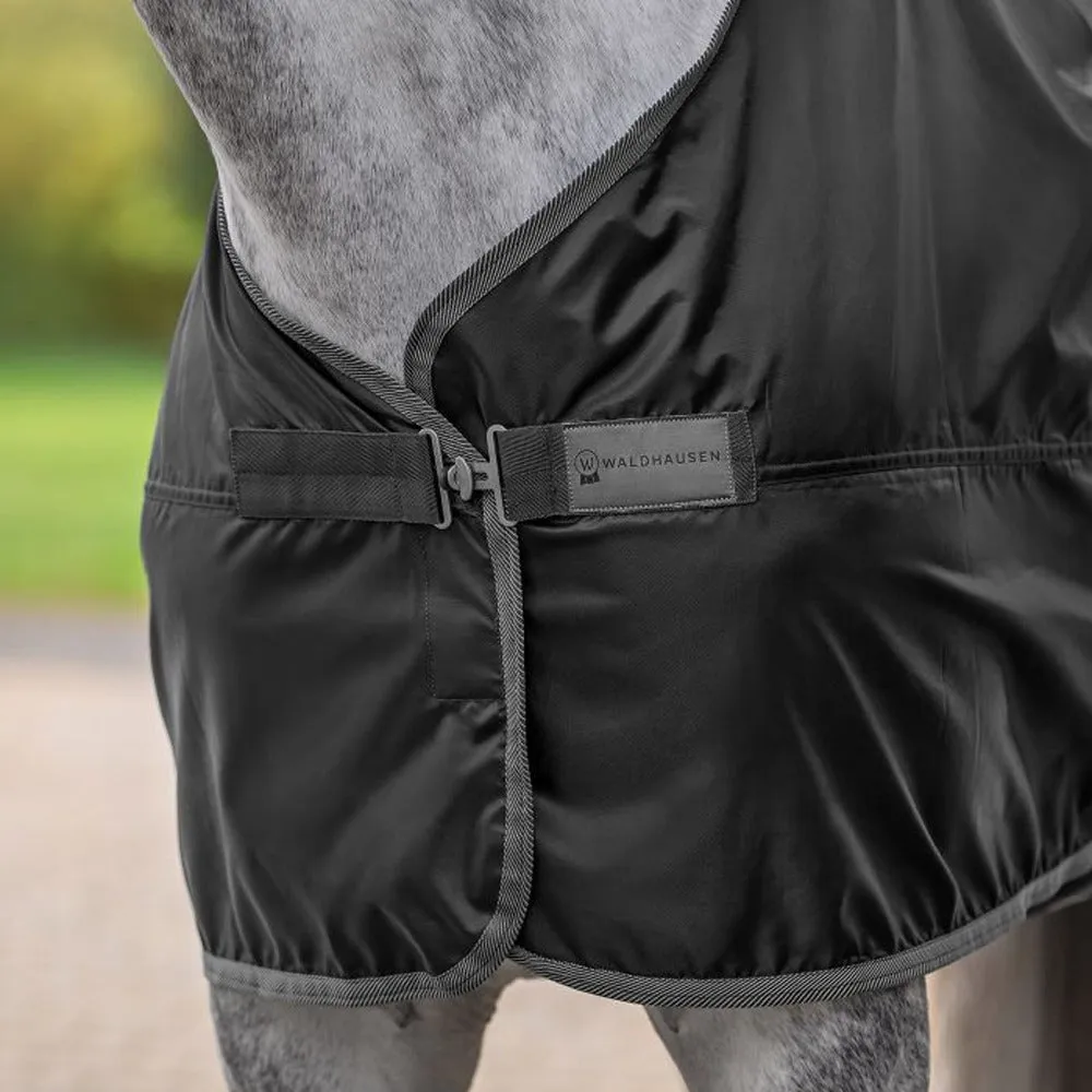 Economic coperta cavallo pioggia impermeabile 135 cm blu