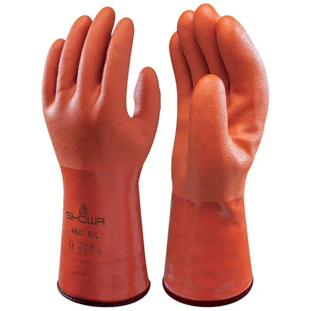 Showa 465 guanti da lavoro invernali in PVC
