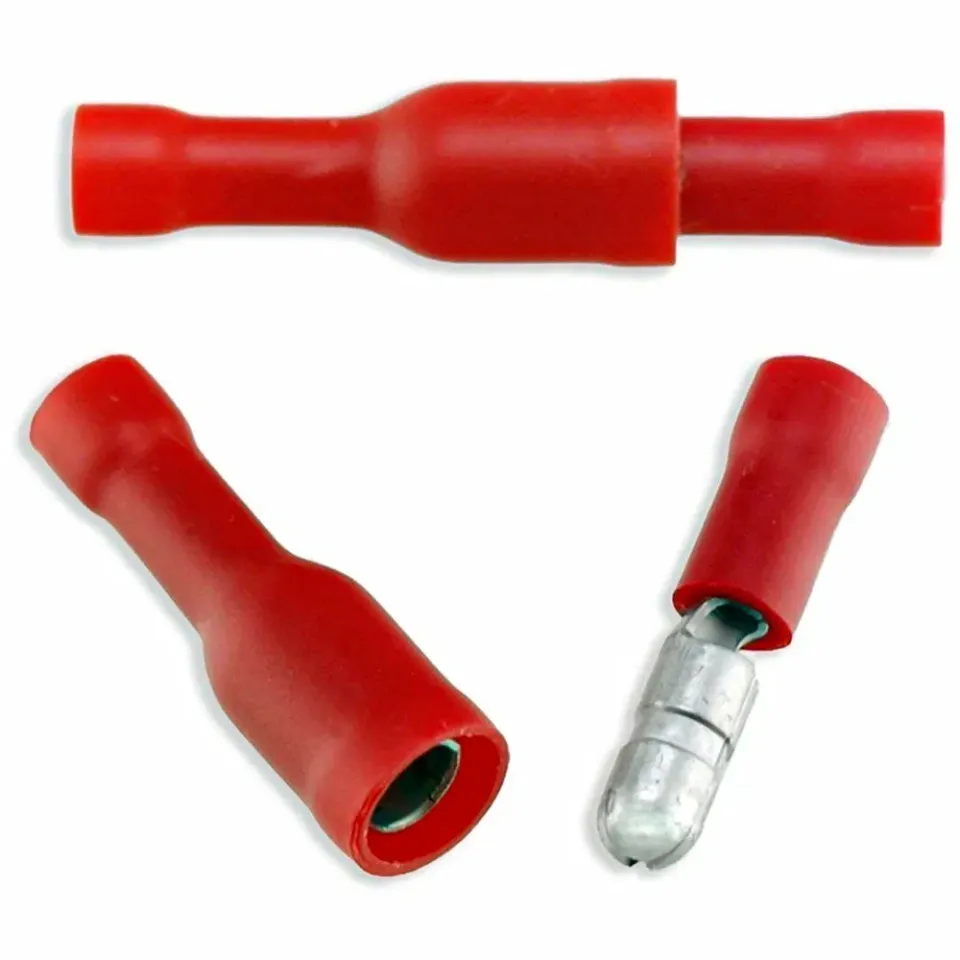 Beikircher Grünland Connettore Tondo Isolato 10pz Rosso Blu