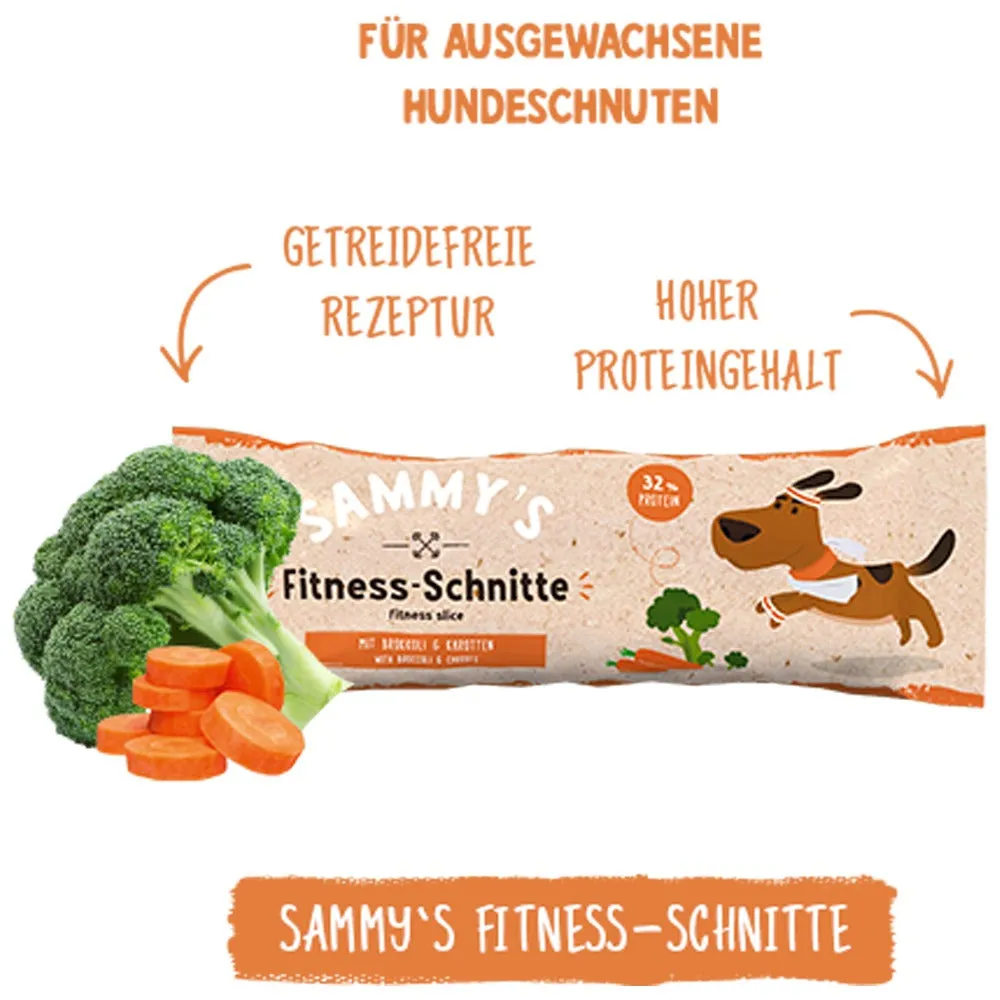 Bosch Sammy's Fitness Slice snack cane pollo anatra broccoli 25 g