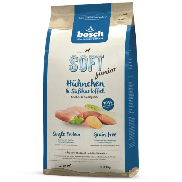 Bosch HPC Soft Plus Junior crocchette pollo  patata dolce