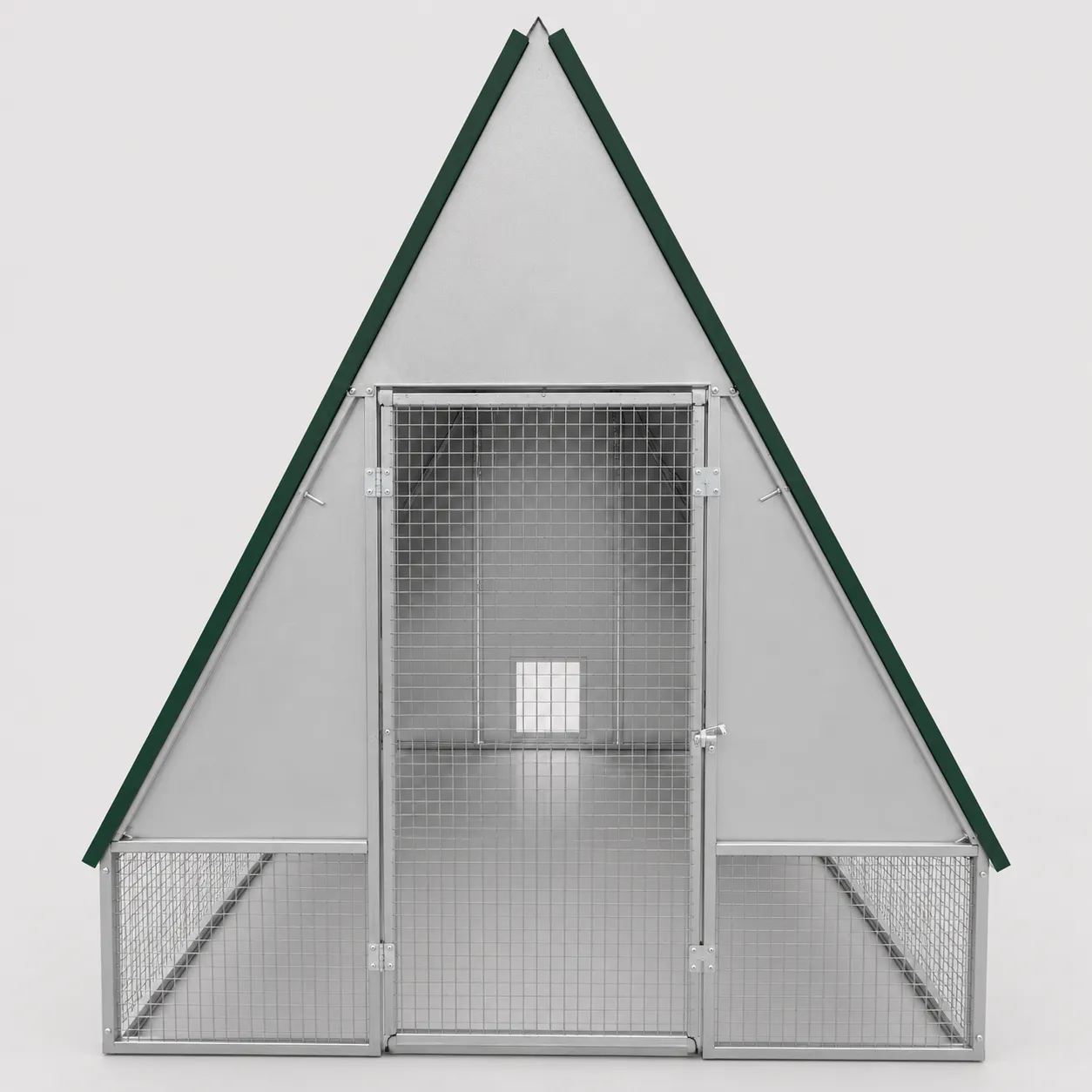 Il Verde Mondo Pollaio Ferro 20 Galline Ovaiole 192x182 cm