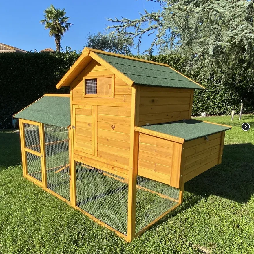 Il Verde Mondo Padovana XXL Pollaio Legno 6-8 Galline