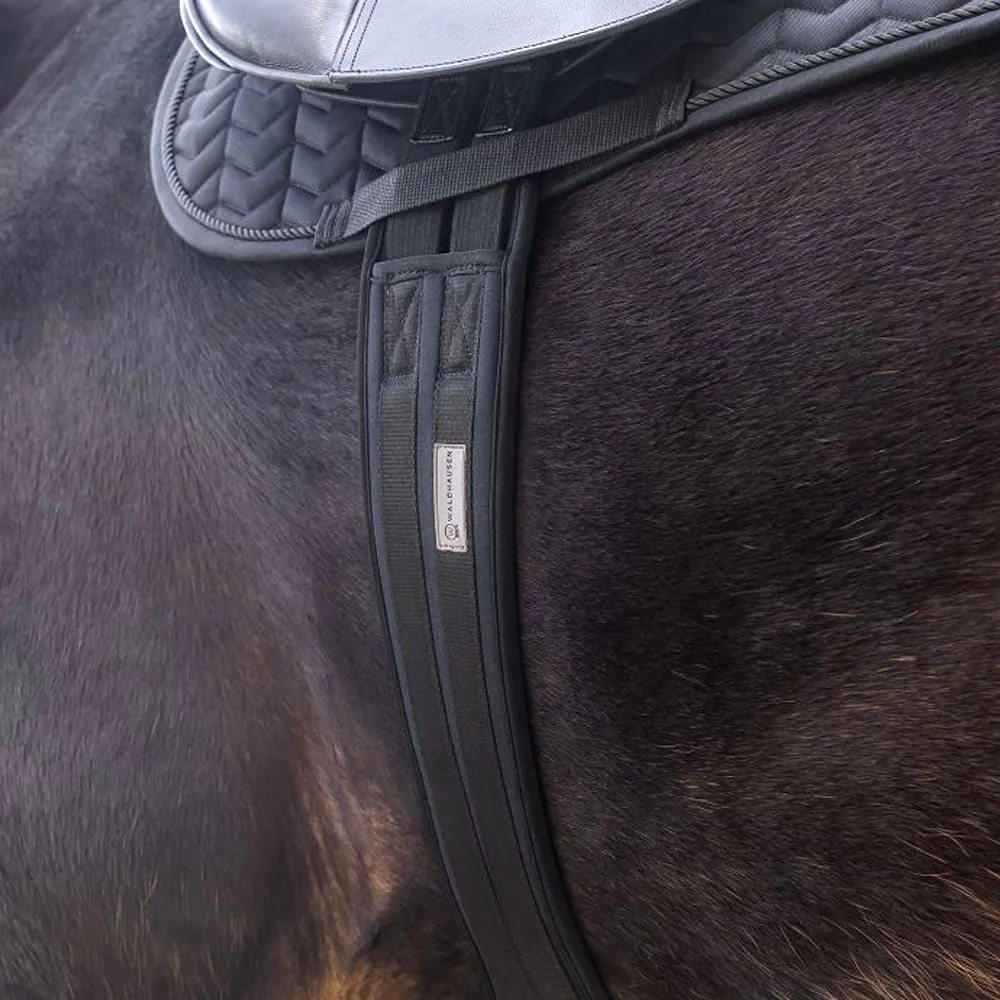 Sottopancia anatomico cavallo con gel 125cm inox