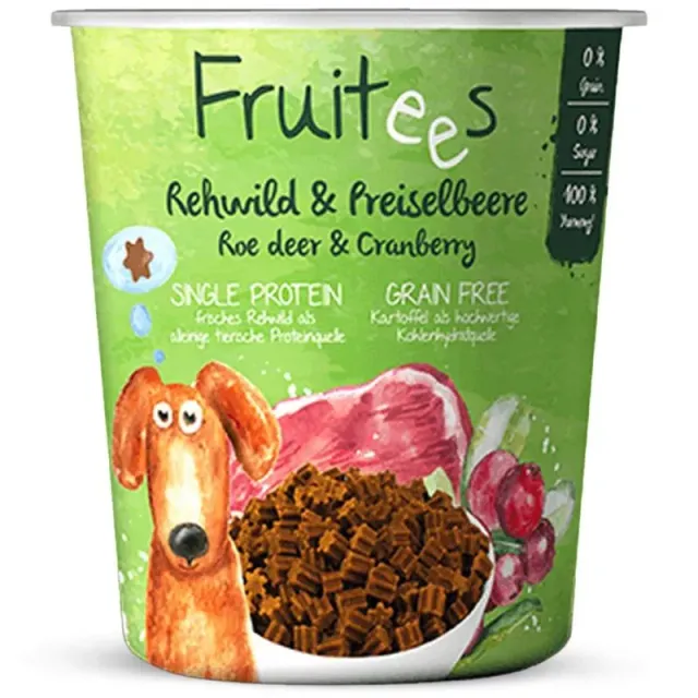 Bosch Fruitees snack cane cervo mirtillo grain free morbidi