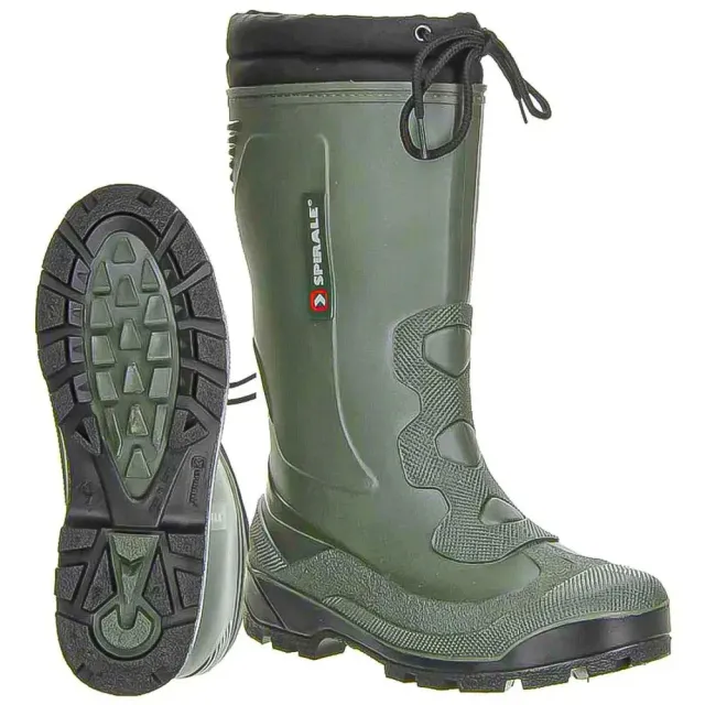 Beikircher Grünland John stivale PVC verde foderato -15°C
